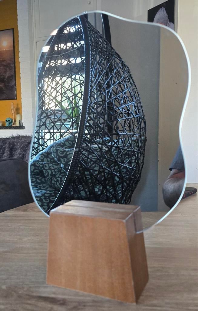 Spiegeltje, Ophalen of Verzenden, Rechthoekig, Minder dan 50 cm, Minder dan 100 cm