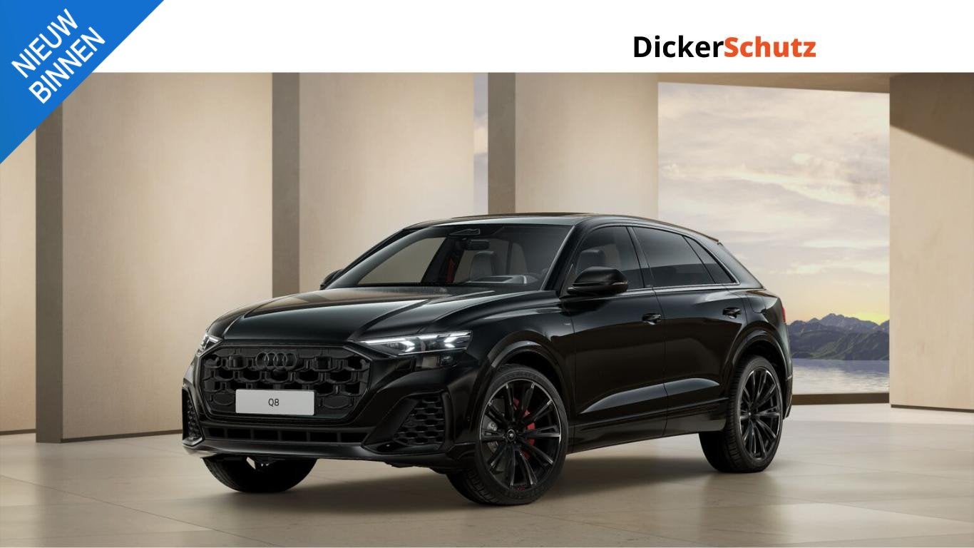 Audi Q8 60 TFSIe Competition Vierwielb. | Massage | Pano | t, Auto's, Automaat, 2995 cc, Q8, Bedrijf