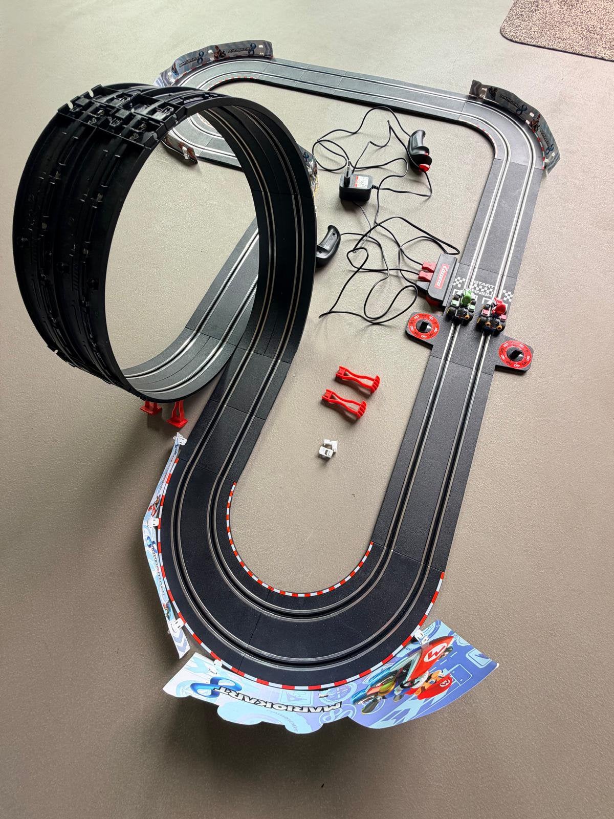 Mario Race baan (compleet), Ophalen, Gebruikt, Elektrisch, Overige merken