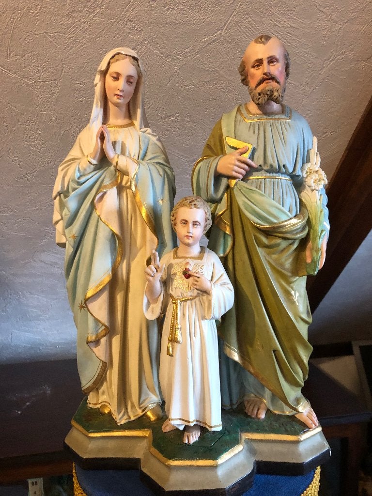 Heiligenbeeld De Heilige familie, Ophalen