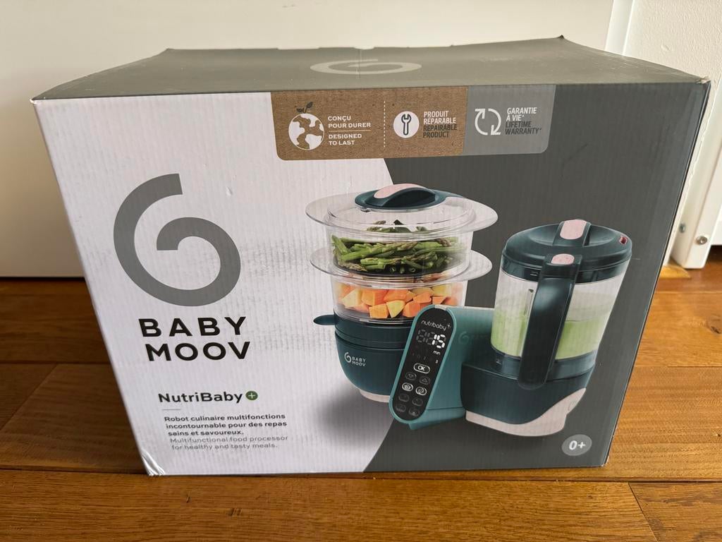 Babymoov NutriBaby+ voedselbereider - zo goed als nieuw, Ophalen of Verzenden, Zo goed als nieuw, Overige typen