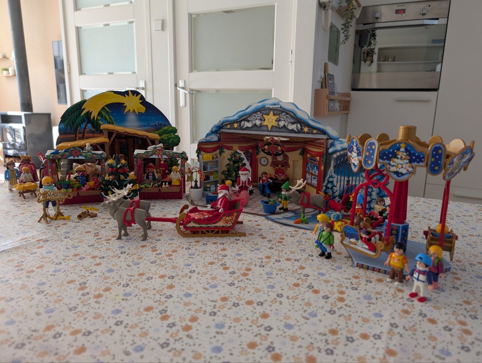 playmobil kerst, Ophalen of Verzenden, Gebruikt