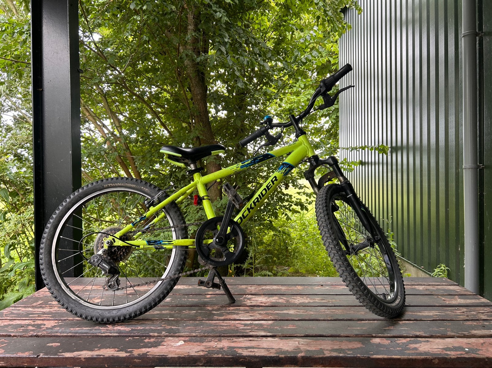 Rockrider ST500 Sport Trail Mountainbike, Ophalen, Gebruikt, Velgrem, 20 inch of meer