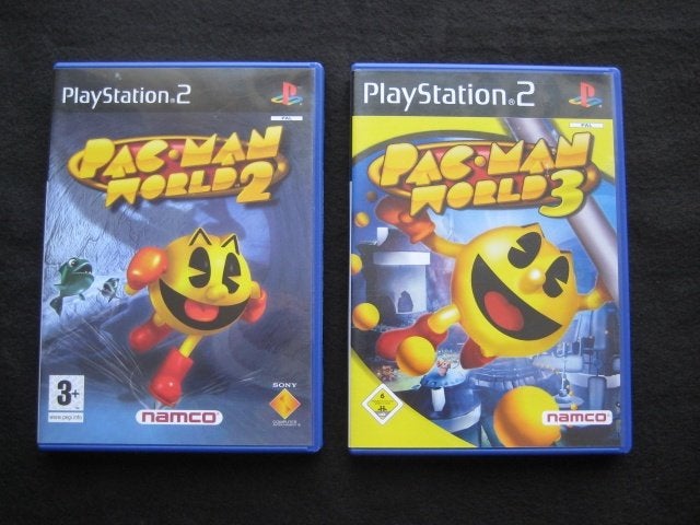 PS2 - Pacman Pac Man World - Playstation 2, Spelcomputers en Games, Games | Sony PlayStation 2, Zo goed als nieuw, Platform, 1 speler