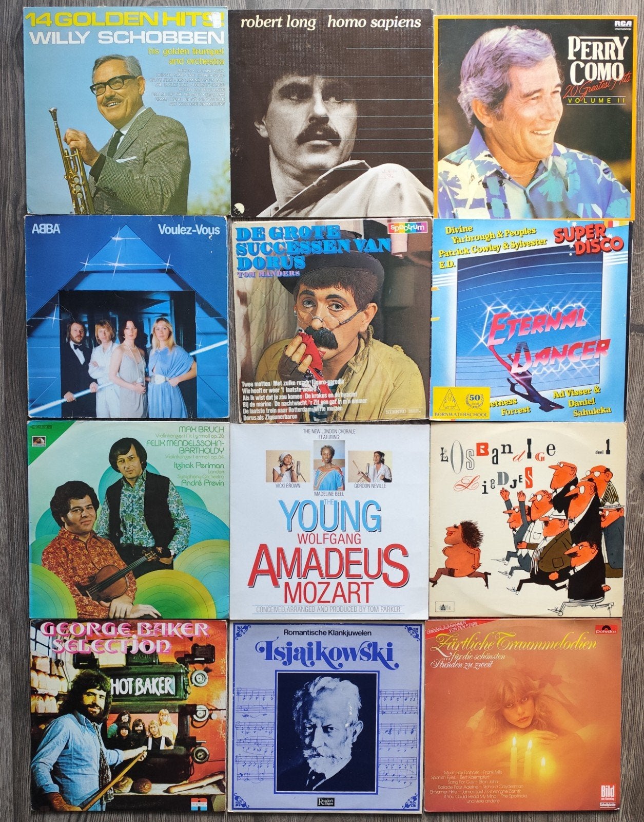 Partij langspeelplaten, Cd's en Dvd's, Ophalen, Gebruikt, Overige formaten, LP