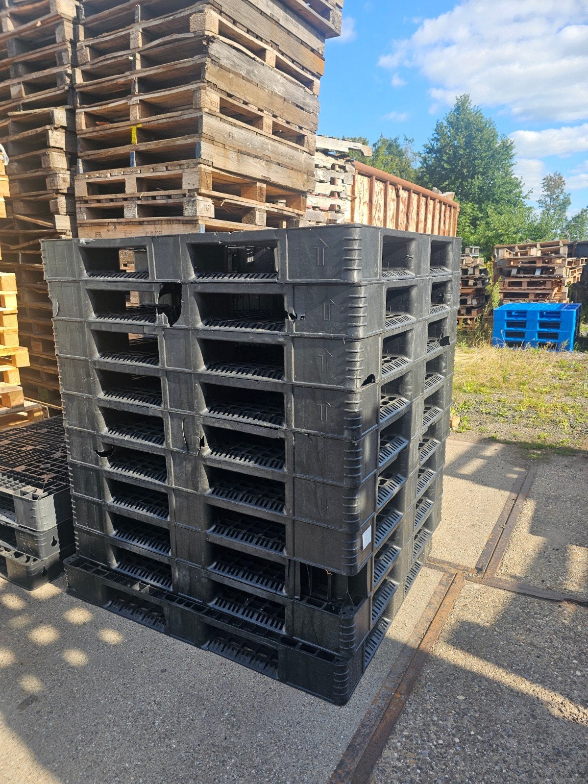 Kunststof Pallets met schade, Ophalen, Kunststof, Overige typen