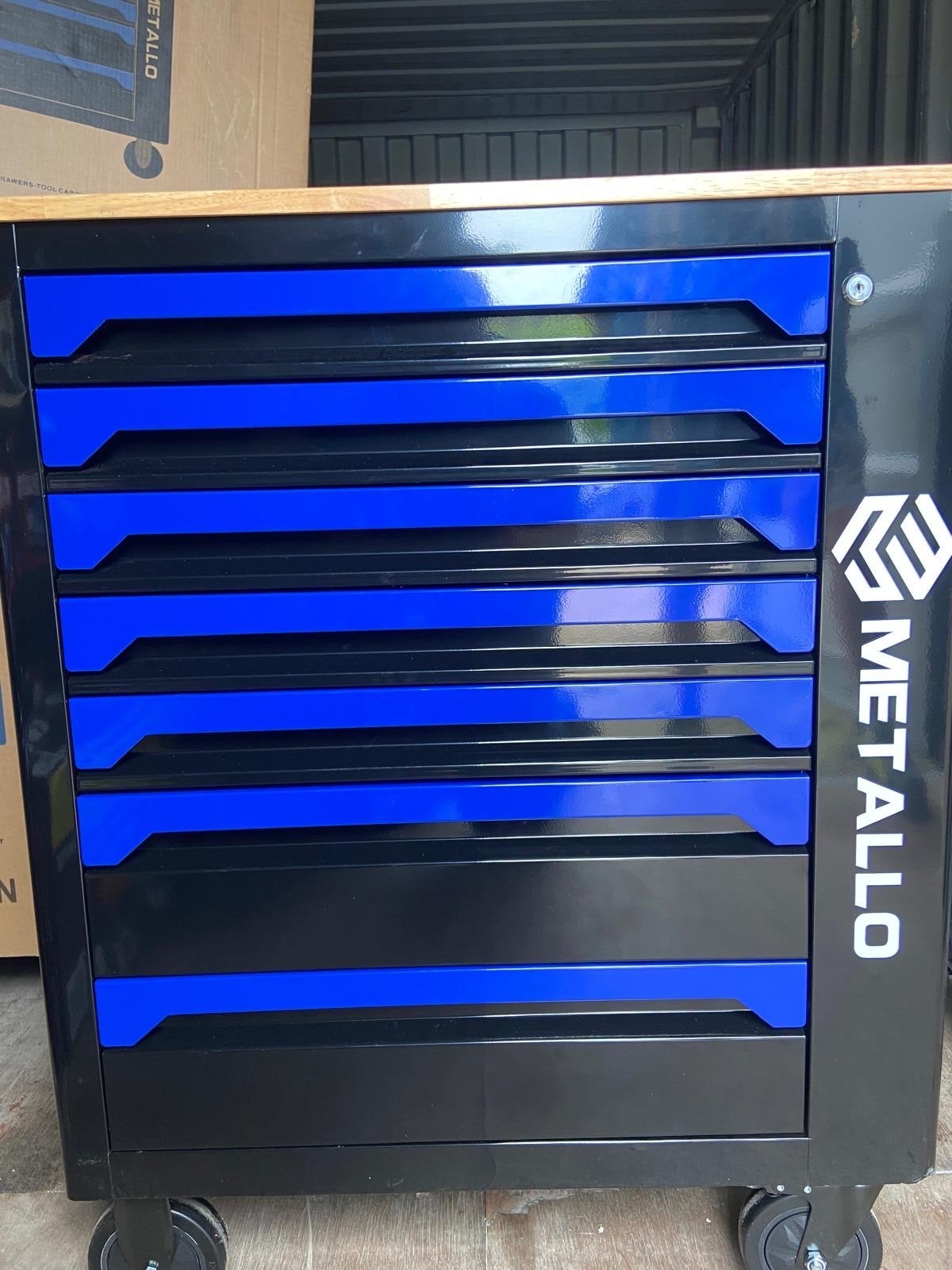 Metallo XXL Edition Gereedschapswagen met 7 Laden, Doe-het-zelf en Verbouw, Gereedschap | Handgereedschap, Ophalen, Nieuw, Gereedschapsopslag