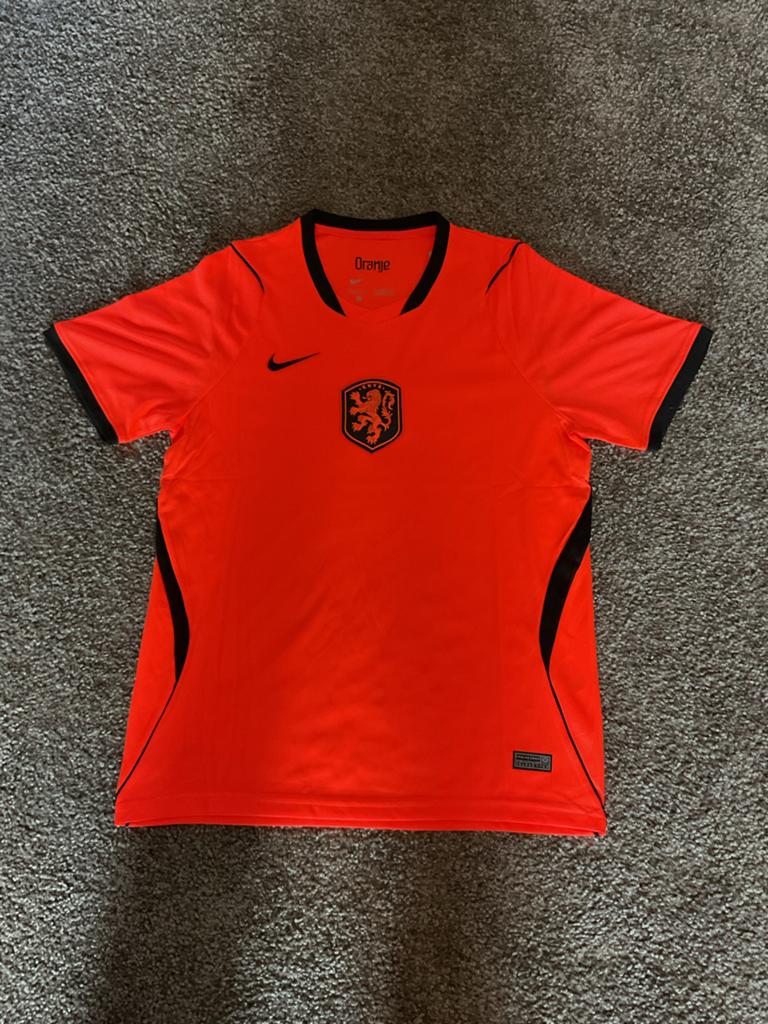 Oranje Nike KNVB Voetbalshirt Maat L, Maat L, Ophalen of Verzenden, Nieuw, Shirt