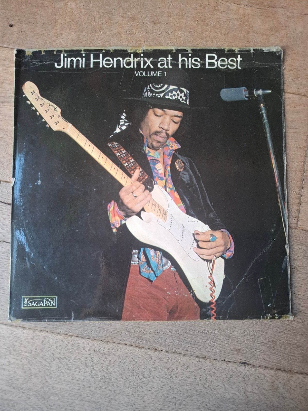 lp Jimi Hendrix at his best, Ophalen of Verzenden, Gebruikt, 12 inch, Poprock