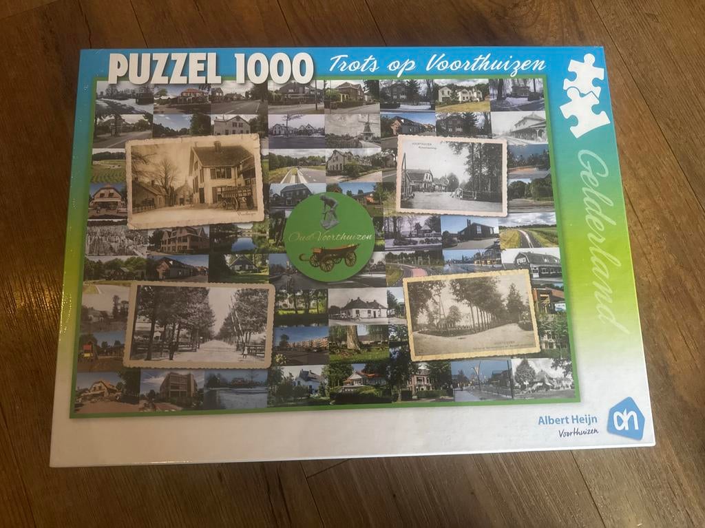 Nieuwe legpuzzel 1000 stukjes - Gelderland Voorhuizen, Ophalen of Verzenden, 500 t/m 1500 stukjes, Nieuw, Legpuzzel