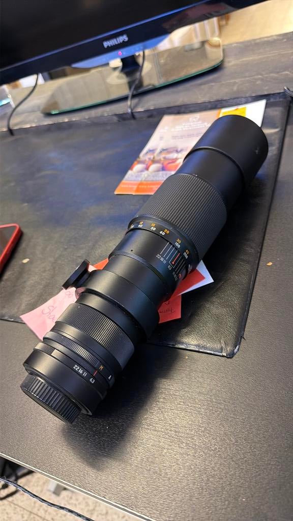 Luxe telelens - zwart, ., Overige typen, Ophalen of Verzenden, Zo goed als nieuw
