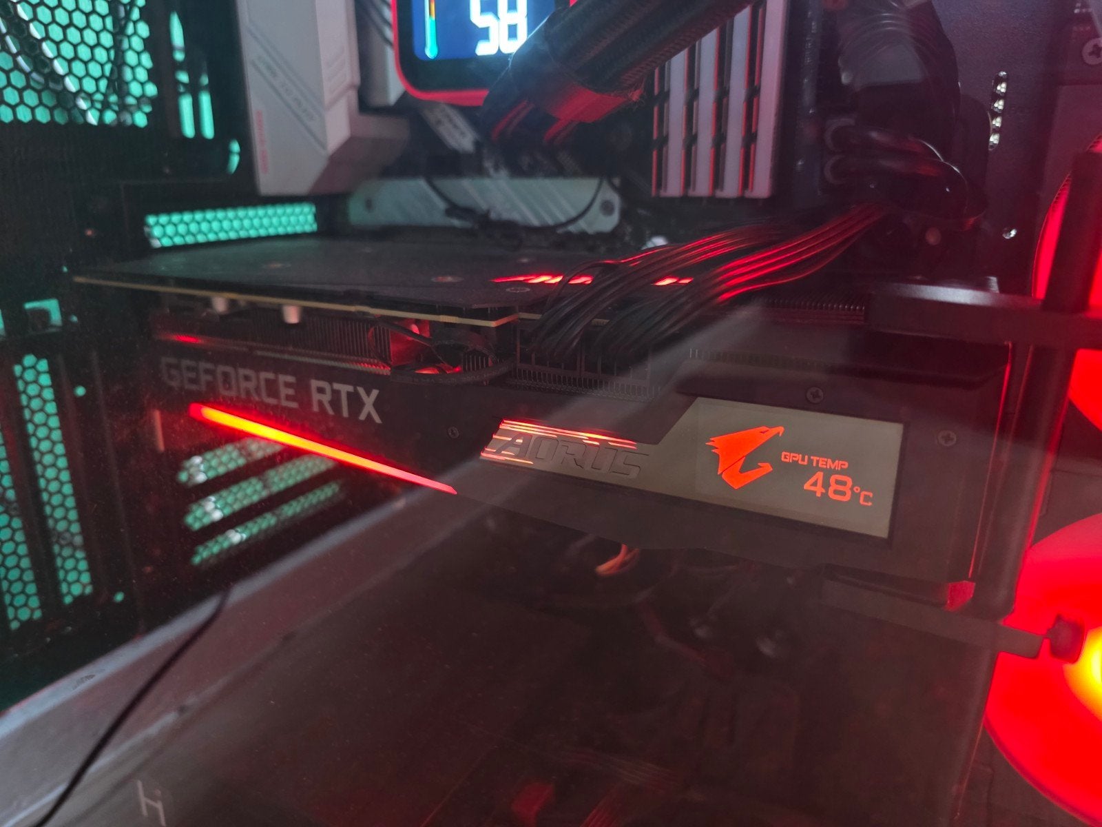 Gigabyte AORUS GeForce RTX 3070 Master 8G and 750w PSU, Ophalen, GDDR6, PCI-Express 4, Zo goed als nieuw