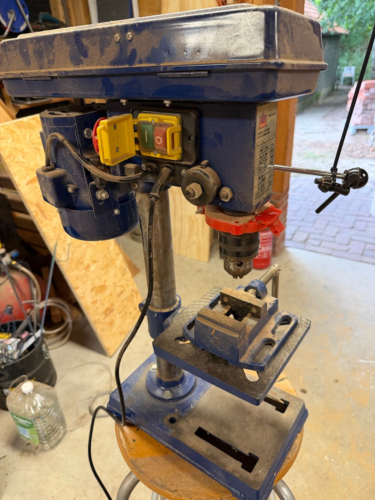 Craft kolomboormachine TBD-300/390S, Ophalen, Gebruikt, Minder dan 400 watt, Kolomboormachine