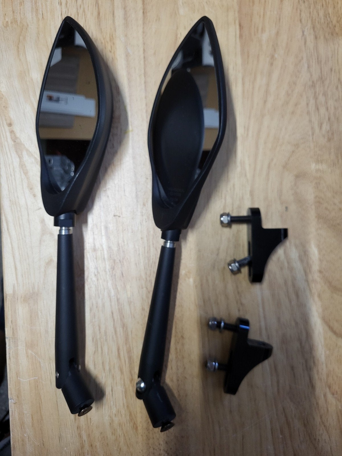 Highsider kuipspiegels inclusief adapters, Ophalen of Verzenden, Gebruikt