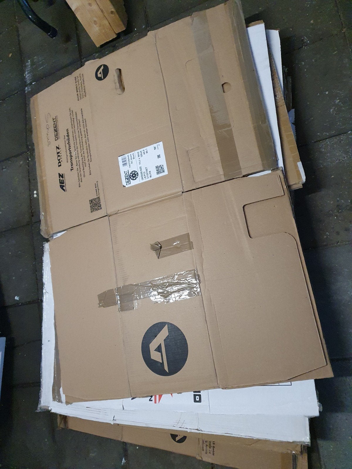 Verhuisdozen, Ophalen, 40 tot 60 cm, Opvouwbaar, 50 tot 75 cm
