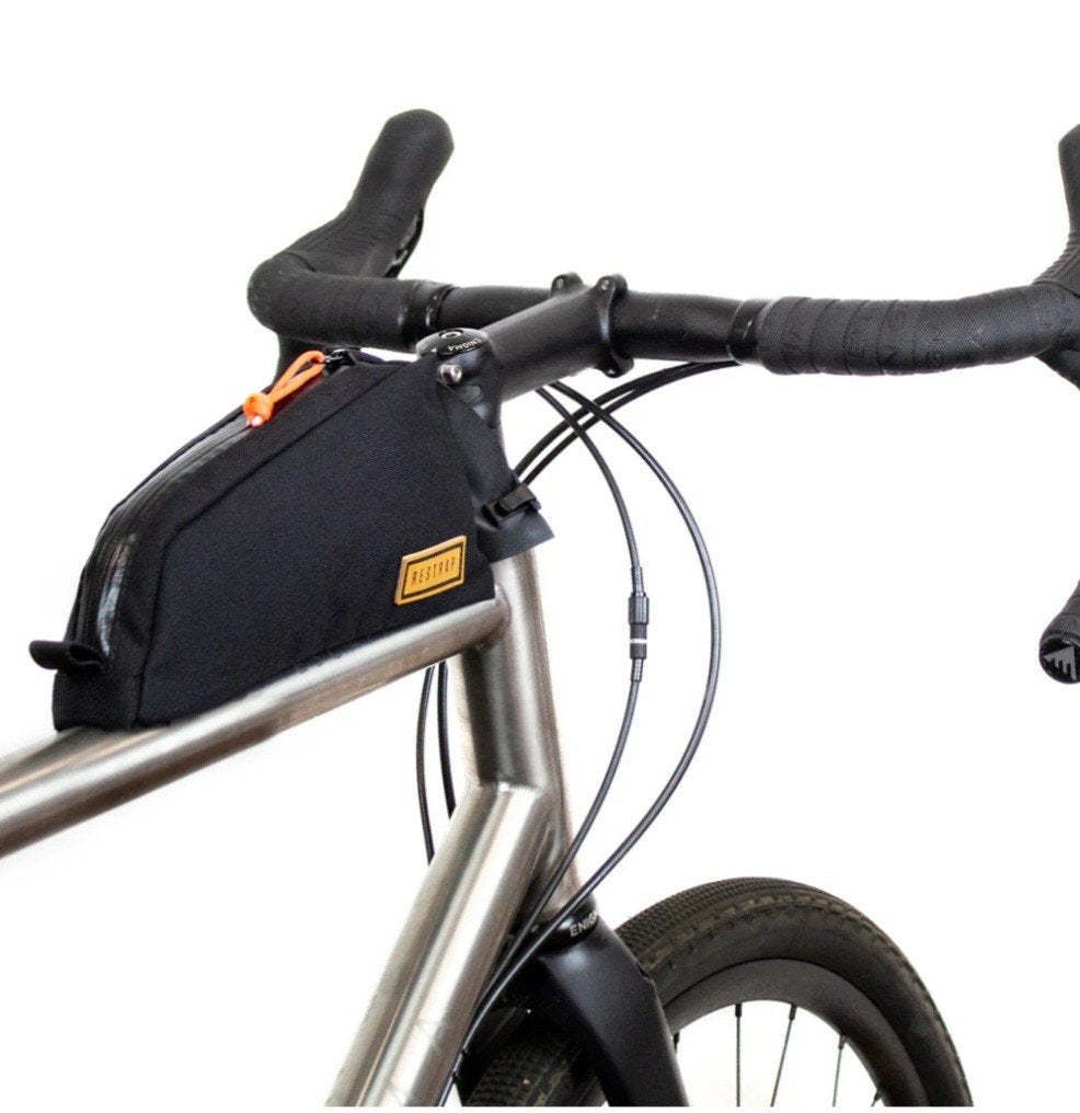 Restrap Bolt-on Top Tube Tas (0.8 L) - Zgan, Ophalen of Verzenden, Zo goed als nieuw