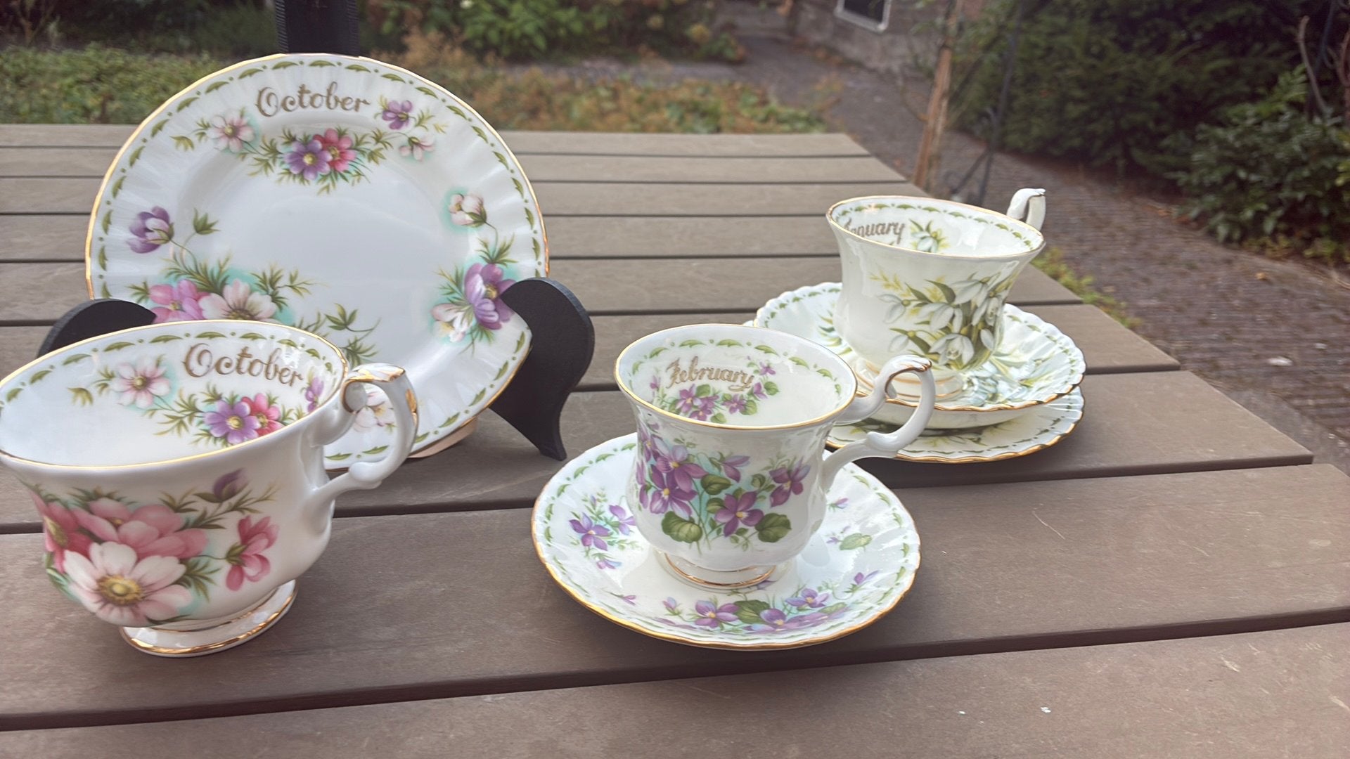 Royal Albert Flowers of the month, Ophalen of Verzenden