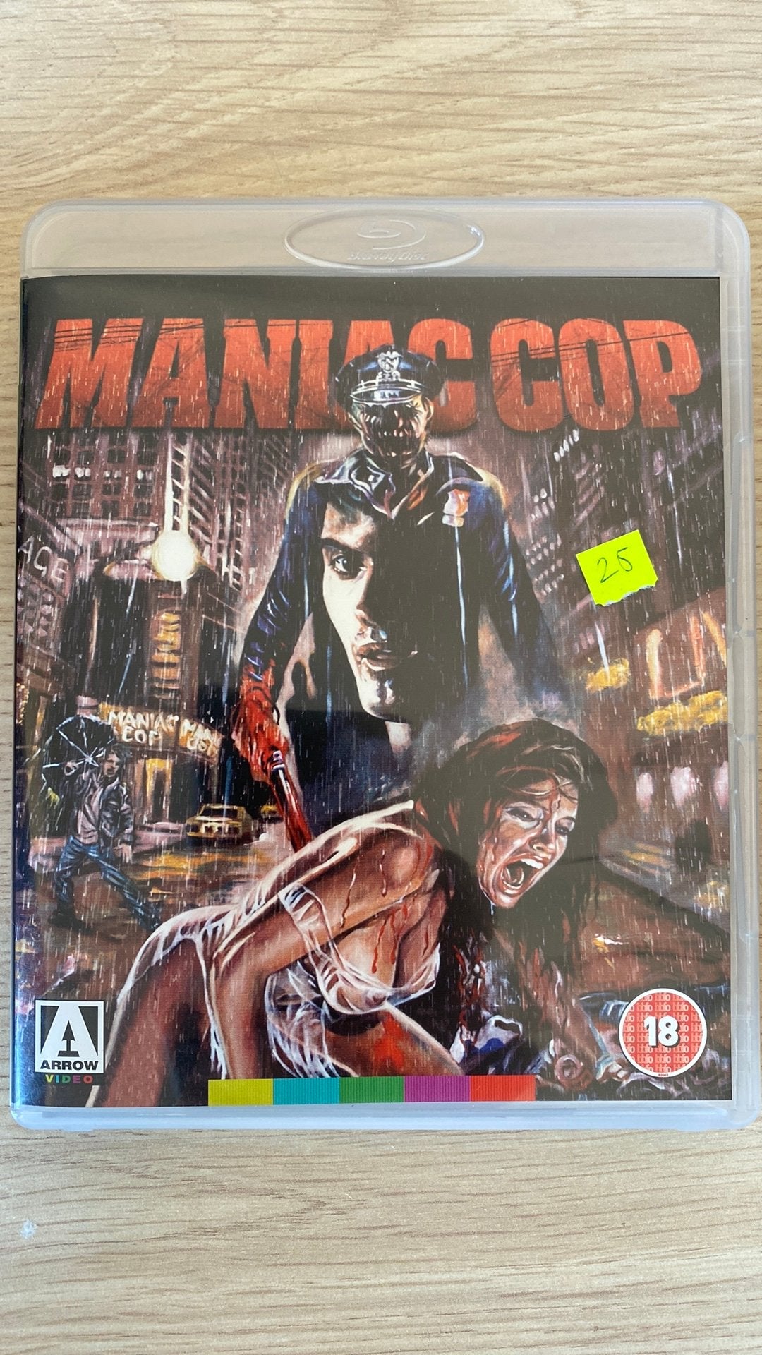 Maniac cop blu ray horror, Ophalen of Verzenden, Zo goed als nieuw, Horror