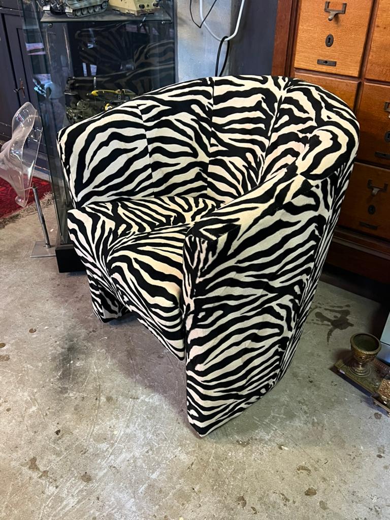 zebra fauteuil, Ophalen, 75 tot 100 cm, Zo goed als nieuw, Nvt