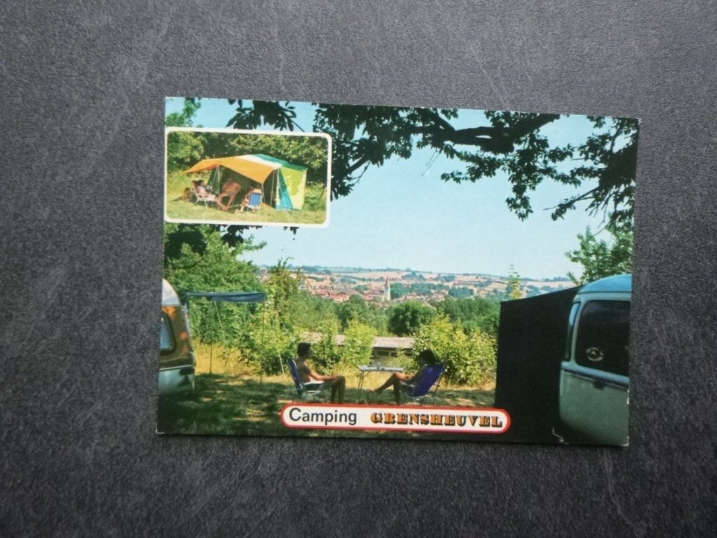 Noorbeek ZL, camping Grensheuvel 1981, Verzenden, 1980 tot heden, Gelopen, Noord-Brabant