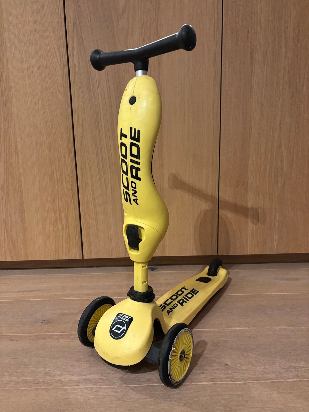 Scoot & Ride Step met zitje - Verstelbaar, Ophalen, Gebruikt, Gewone step