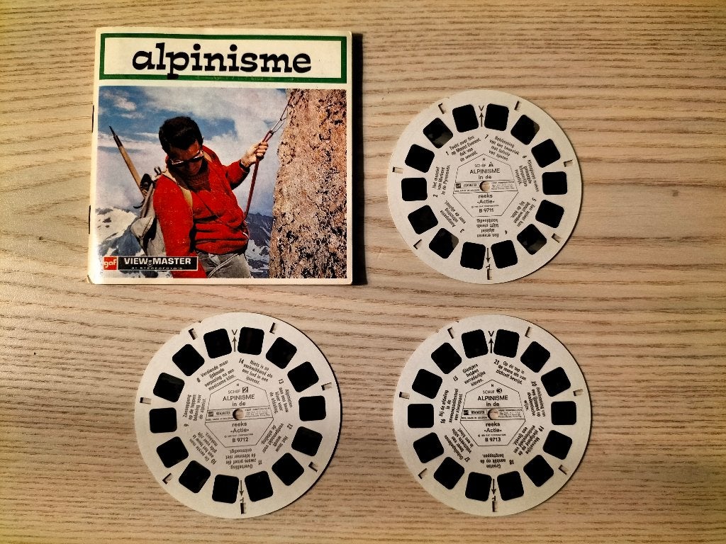 Viewmaster Alpinisme - B 971, Ophalen of Verzenden, Gebruikt