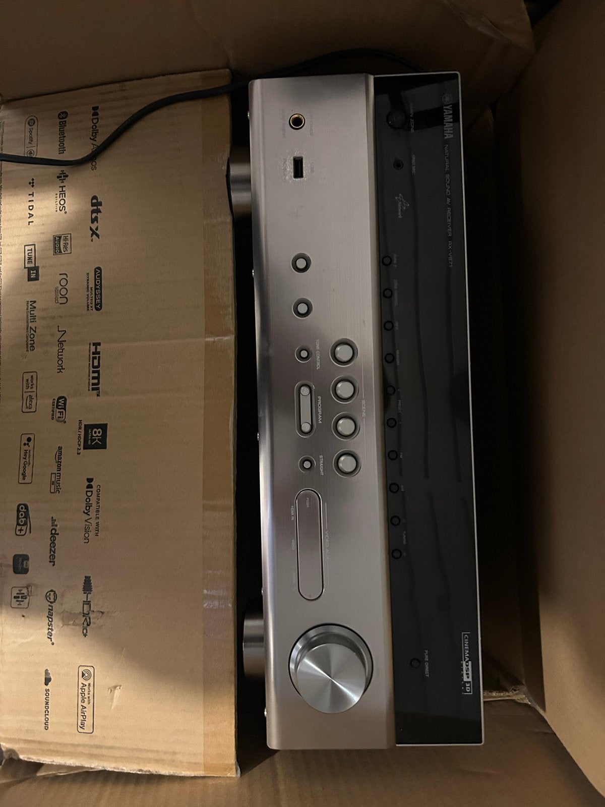 Yamaha RX-V671 AV-receiver - Zo goed als nieuw, Audio, Tv en Foto, Yamaha, Ophalen of Verzenden, Zo goed als nieuw, 120 watt of meer