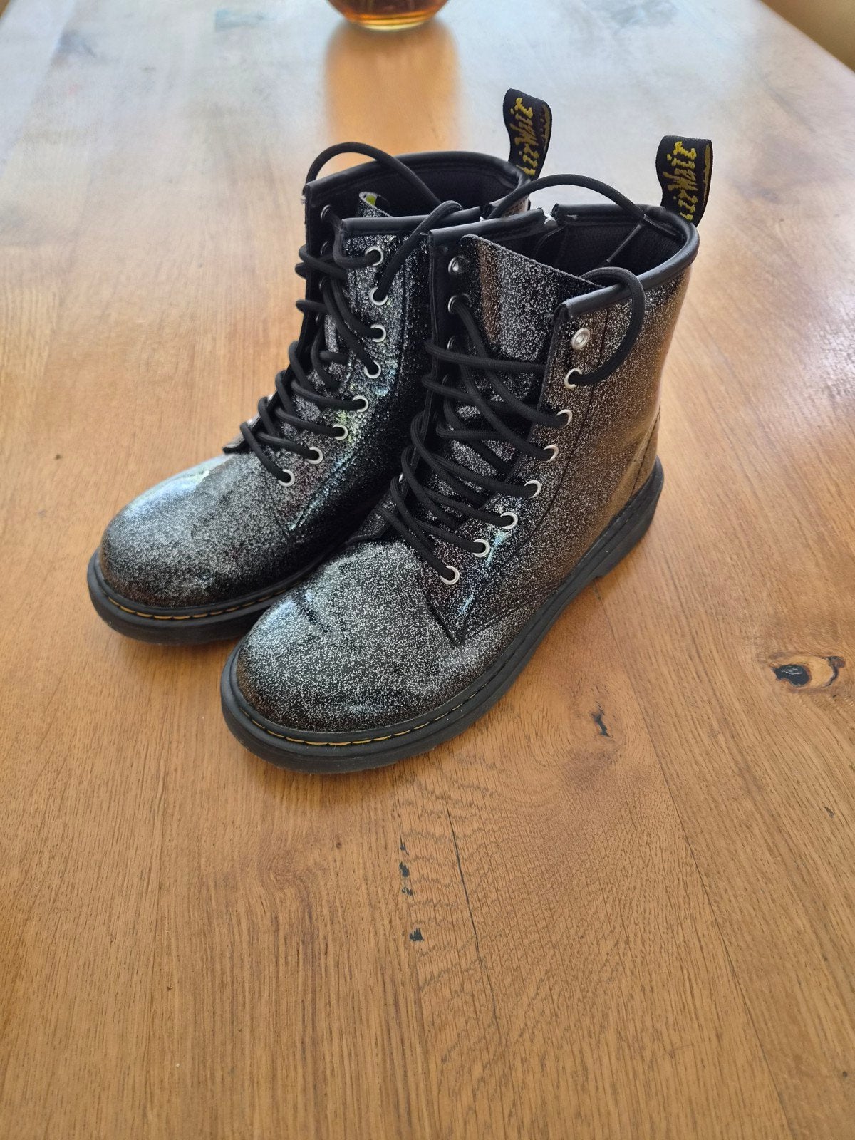 Dr. Martens glitter laarzen maat 36, Ophalen, Dr. Martens, Jongen of Meisje, Laarzen