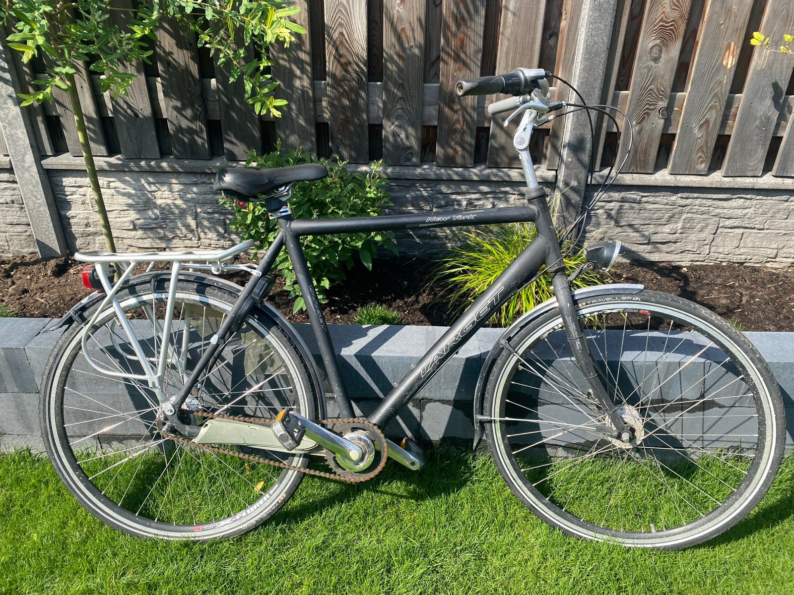 Target herenfiets - Gebruikt, Fietsen en Brommers, Gebruikt, Velgrem, 53 tot 57 cm, Ophalen