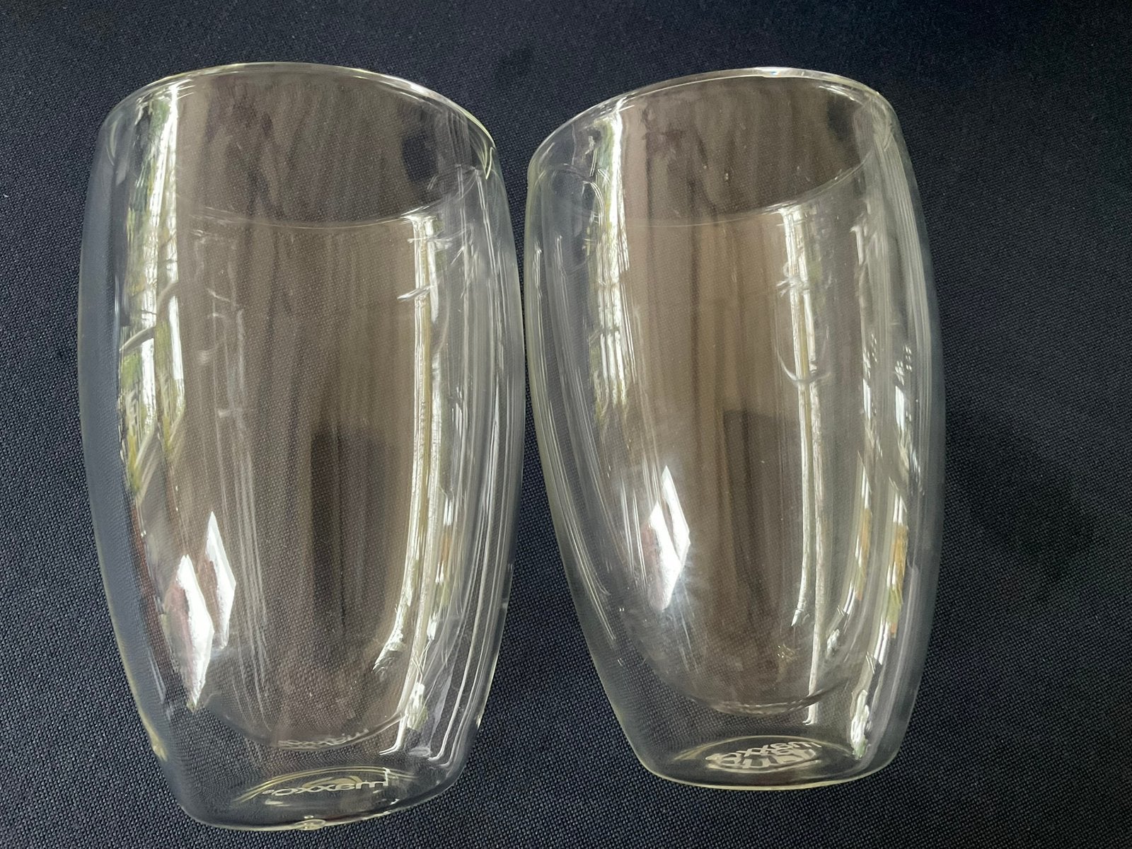 2 dubbelwandige LATTE MAXXO glazen, Glas of Glazen, Ophalen of Verzenden, Overige stijlen, Glas