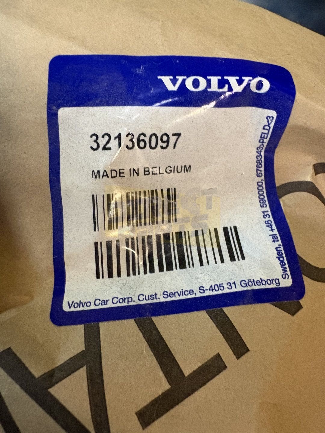 Volvo XC40/EX40 (4/18-) voorbumperspoiler Origineel! 3213609, -, Voor, -, Nieuw