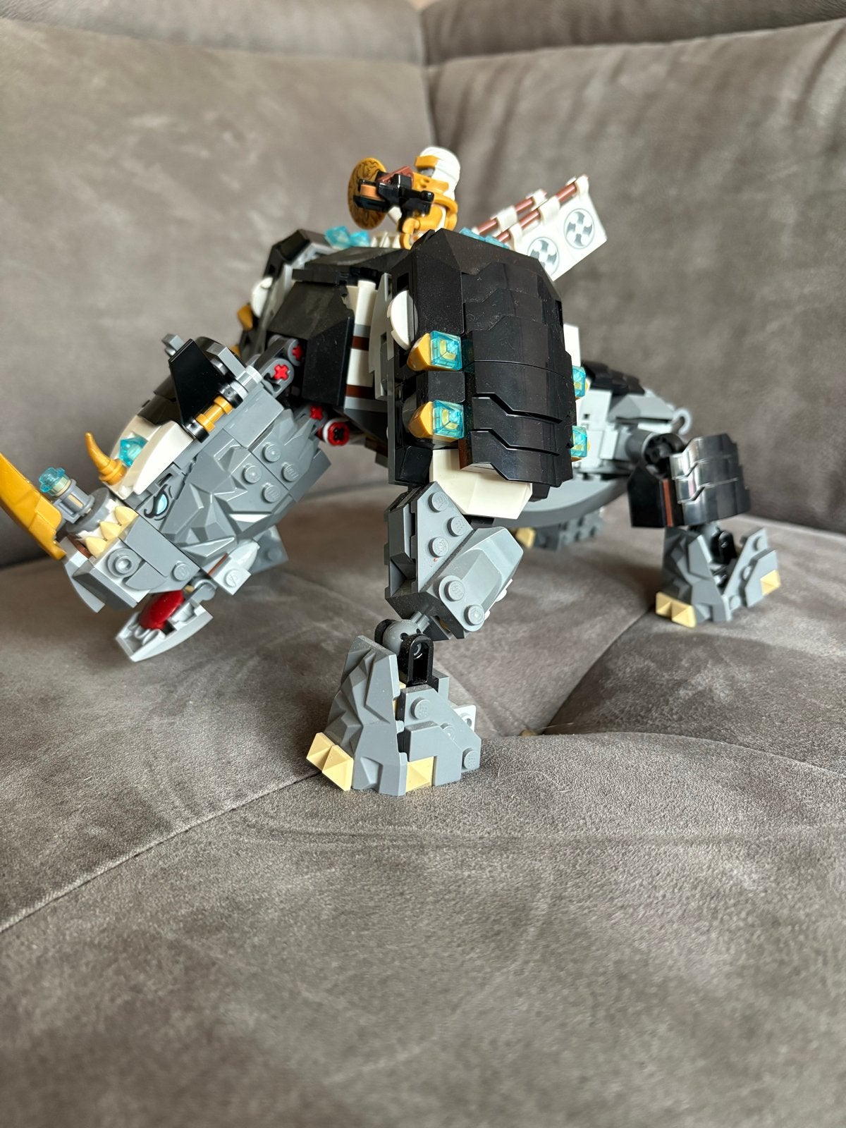 Lego Ninjago set 71719 met alle figuren, Gebruikt, Lego, Ophalen of Verzenden, Compleet