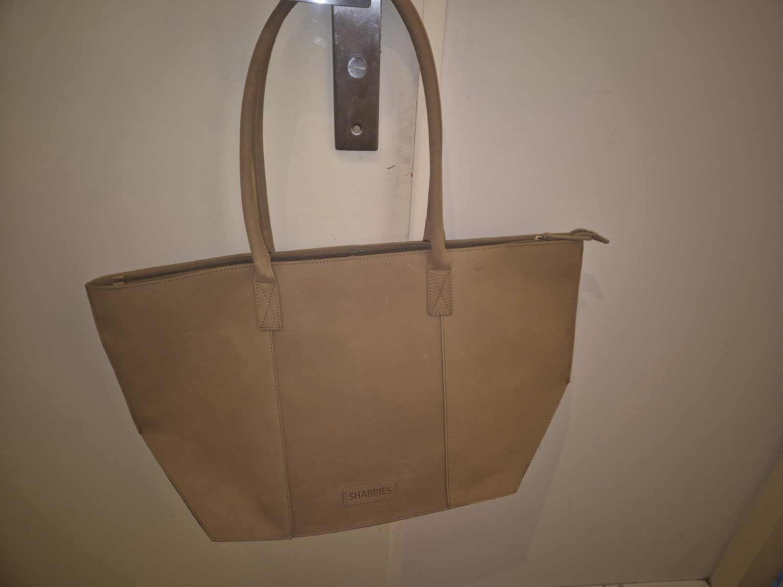 schoudertas Shabbies taupe, Ophalen of Verzenden, Nieuw, Beige, Shopper