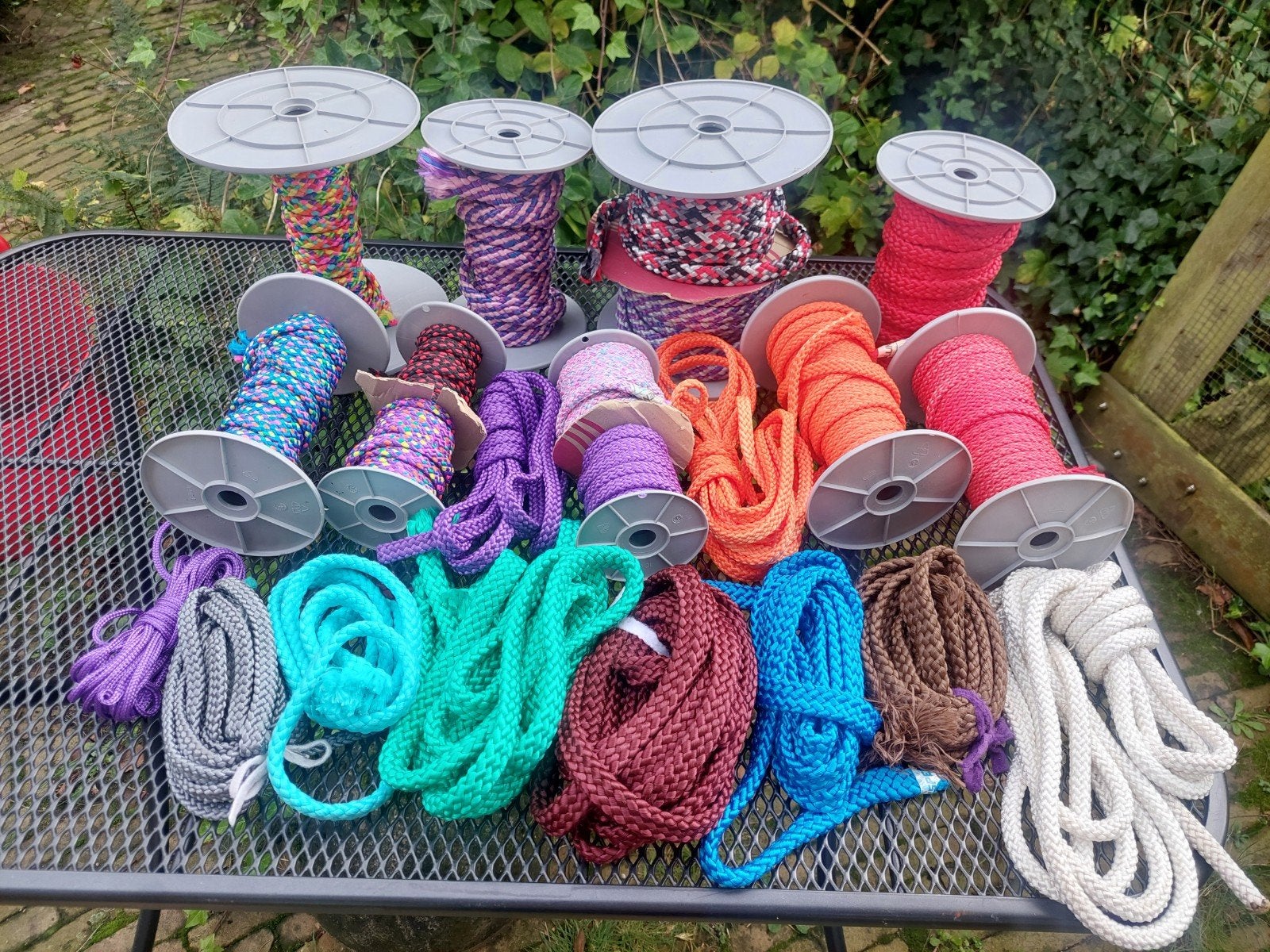 Touw ppm om hondenlijn te maken met ringen en musketons, Ophalen of Verzenden, Nieuw