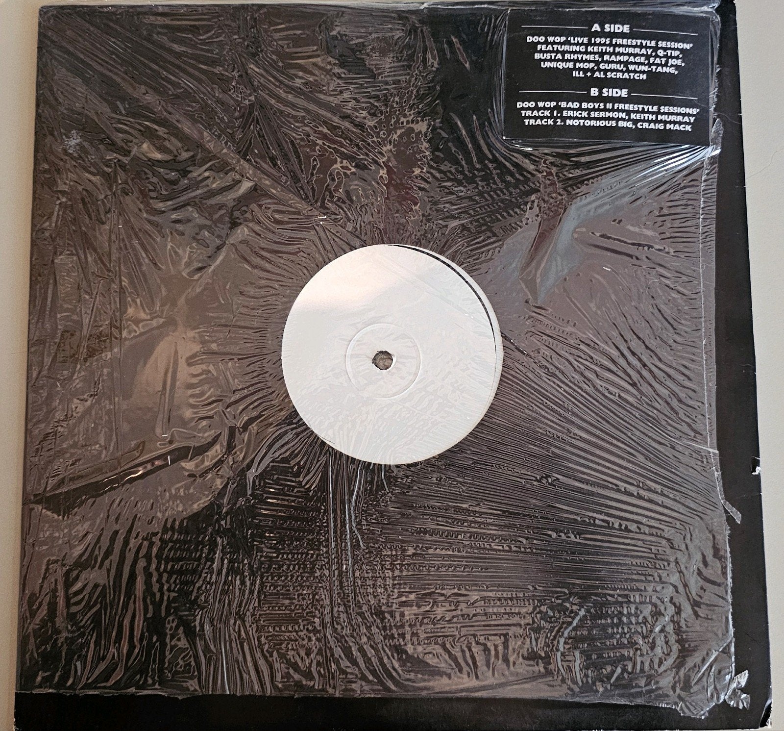 DJ Doo Wop - Live 1995 / Bad Boys II Freestyle (12" Vinyl), LP, Gebruikt, Ophalen of Verzenden, Limited edition