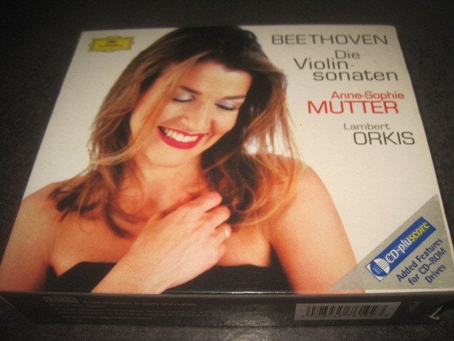 Beethoven Complete Violin Sonatas Mutter Orkis DGG 4CD, Cd's en Dvd's, Cd's | Klassiek, Ophalen of Verzenden, Classicisme, Zo goed als nieuw
