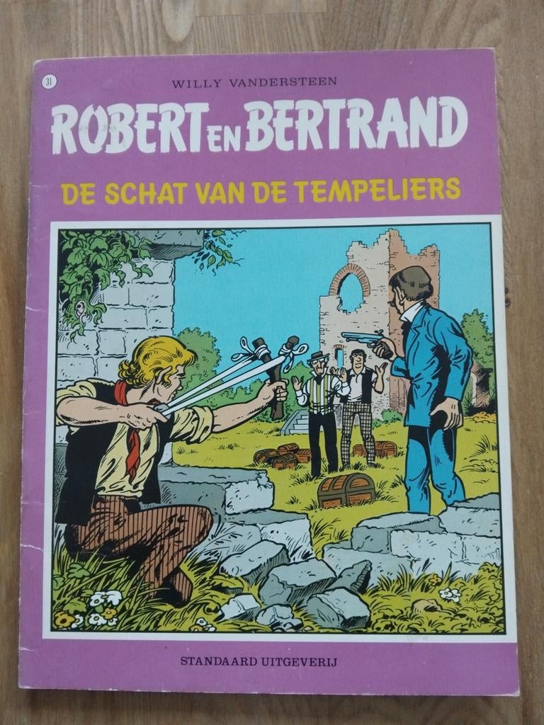 Robert en Bertrand - De Schat van de Tempeliers, Ophalen of Verzenden