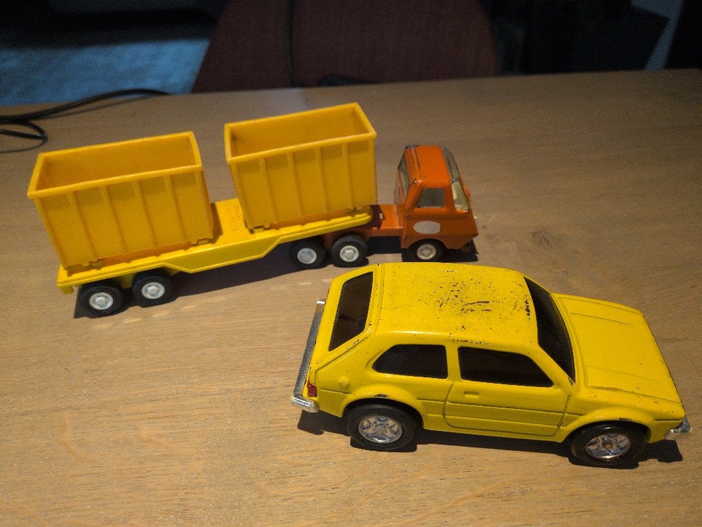 Vintage Tonka Speelgoedauto's - Set van 2, Ophalen, Gebruikt