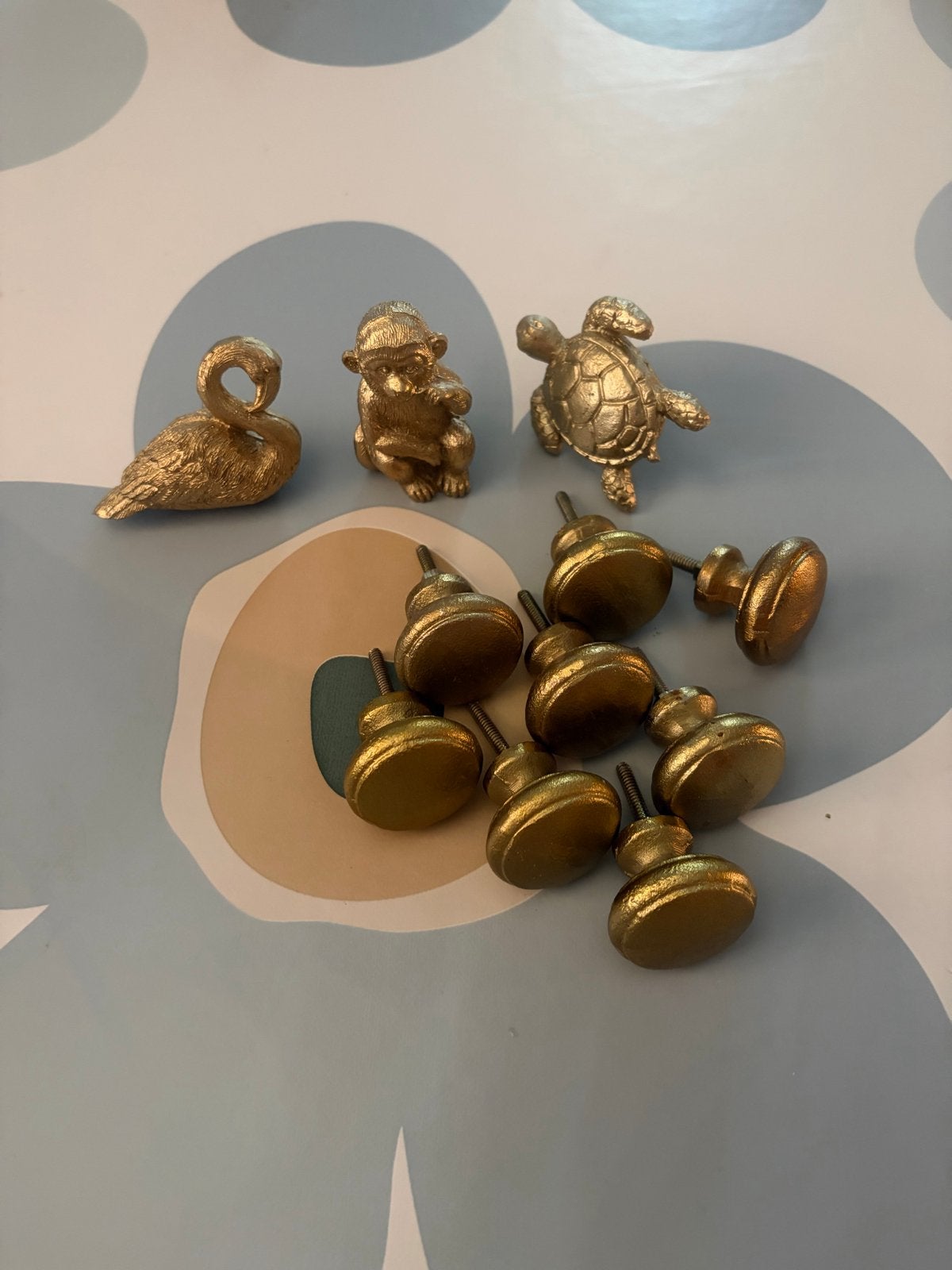 Gouden knoppen, Ophalen, Vintage, Gebruikt, Goud