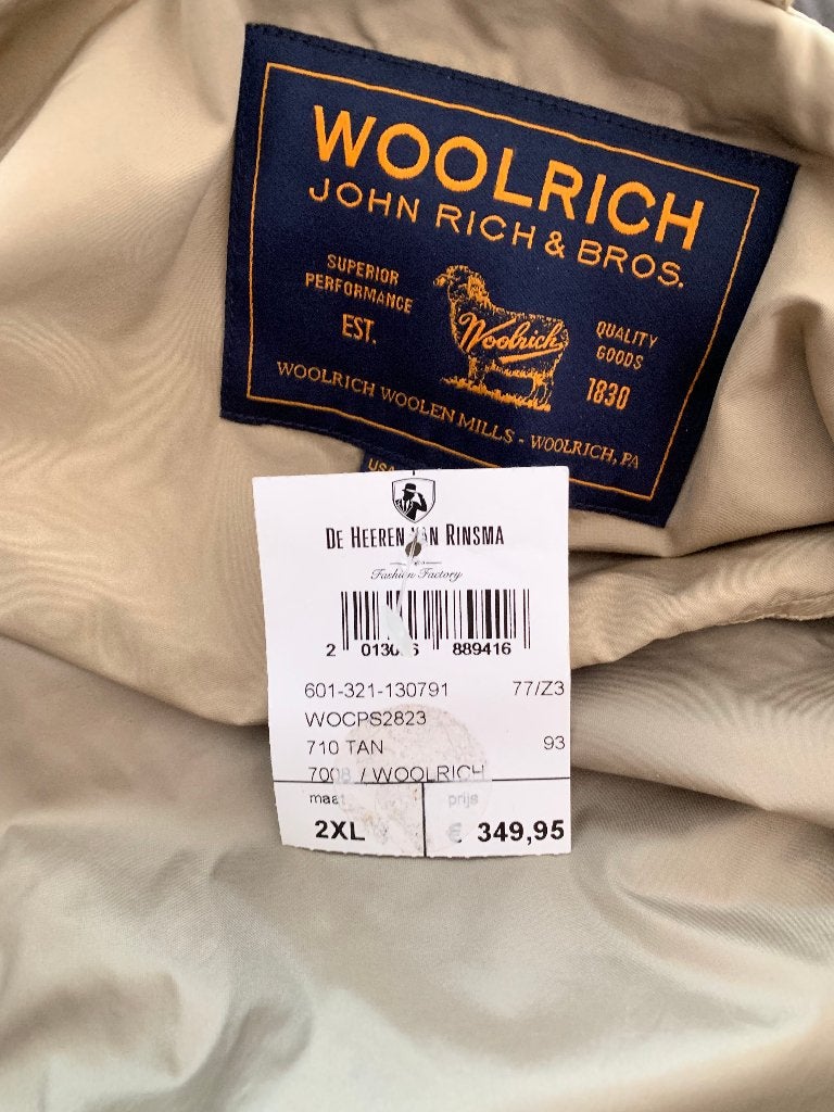 WOOLRICH 2 X ORGINELE ZOMER JAS MAAT XL  EN XXL, WOOLRICH, Beige, Ophalen of Verzenden, WOOLRICH