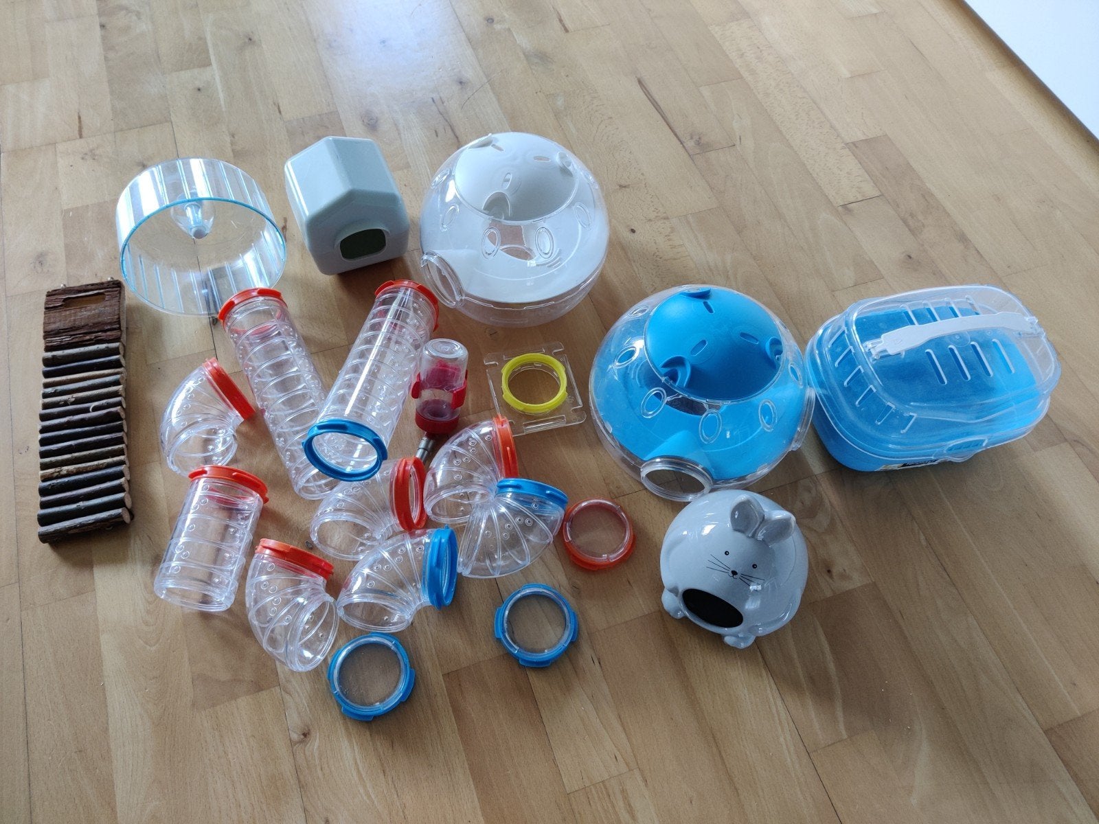 Ferplast buizen, looprad, speelhuizen etc, Dieren en Toebehoren, Ophalen, Gebruikt, Overige typen, Hamster