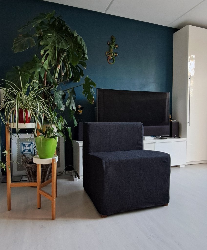 Prachtige, strakke Linteloo design stoel DWI /Henk Vos/, Ophalen of Verzenden, Zo goed als nieuw, Eén, Stof