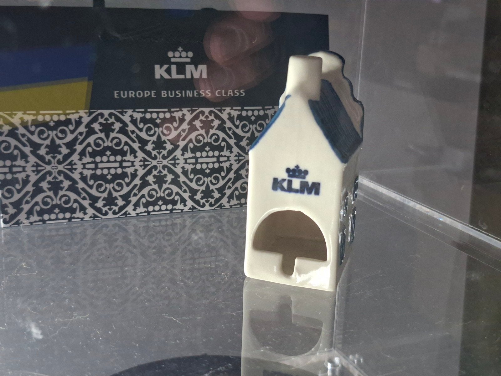 KLM huisjes  asbakhuisje, Ophalen of Verzenden, Zo goed als nieuw, 21 t/m 40