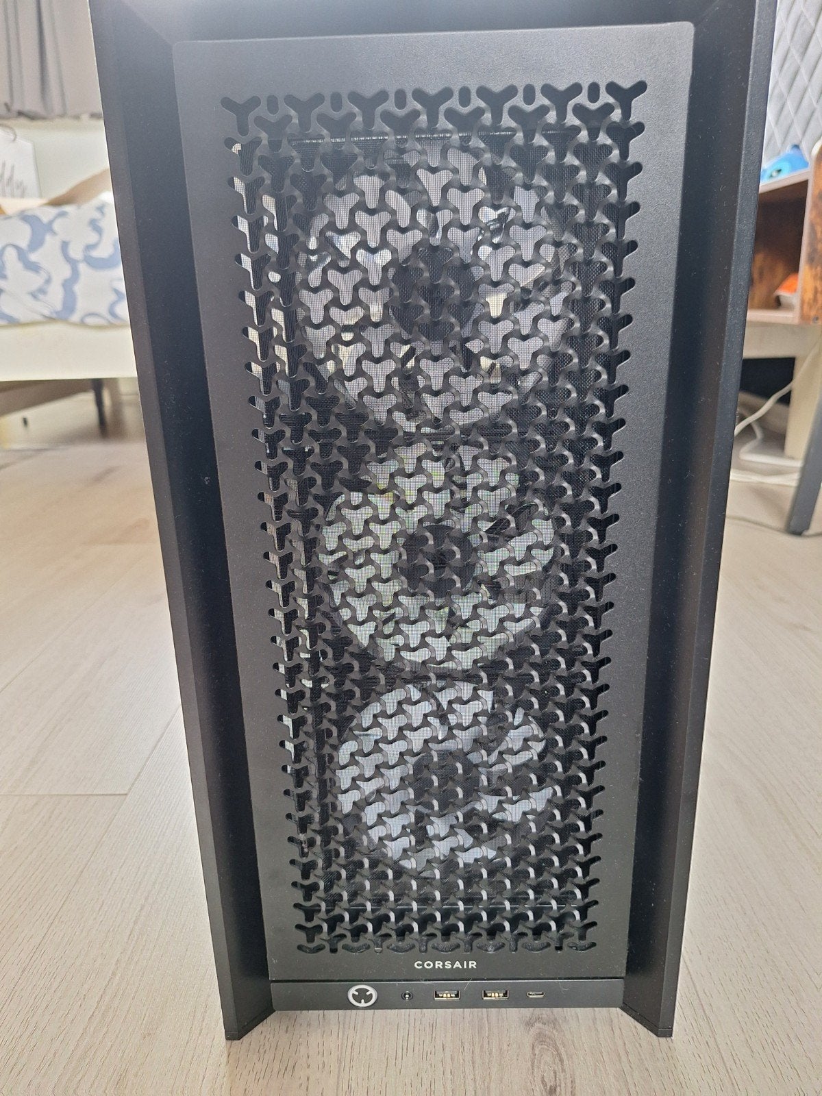 Corsair FRAME 4000D RS ARGB MET FANS, Ophalen, Corsair