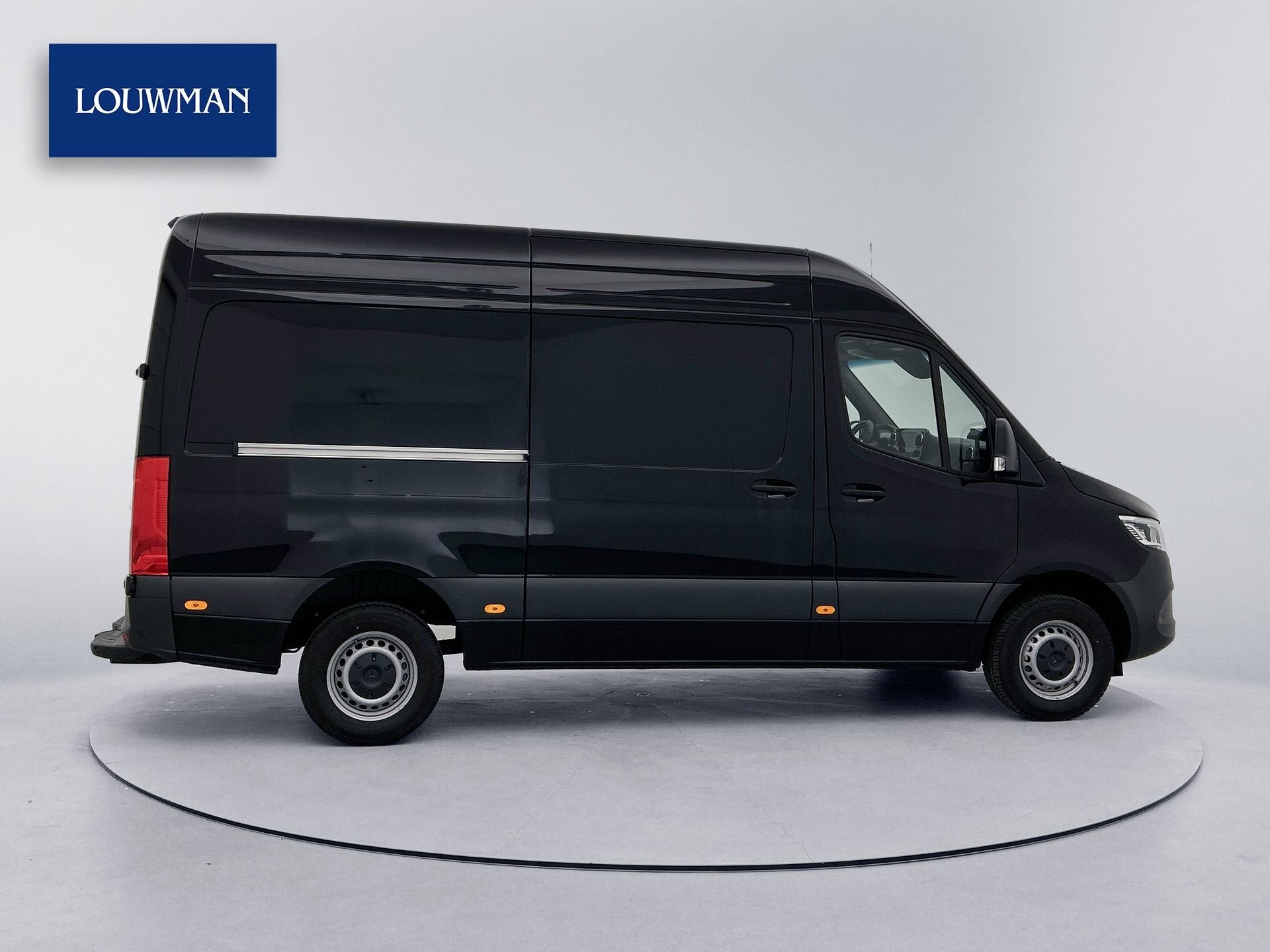 Mercedes-Benz Sprinter 319 1.9 CDI L2H2 Pro 3500KG Trekhaak, Automaat, Gebruikt, Zwart, Mercedes-Benz