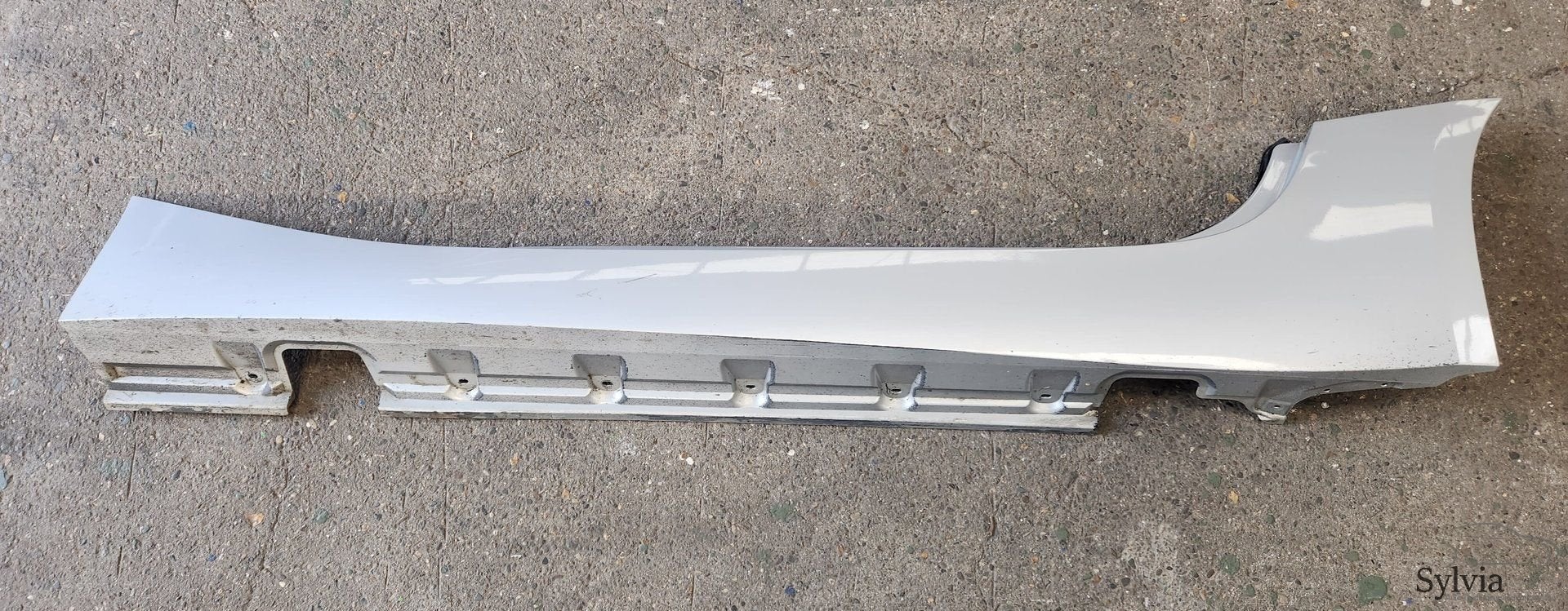 Sideskirt zijskirt dorpellijst links BMW Z4 E85 Titansilber, Gebruikt, -, -, Ophalen of Verzenden