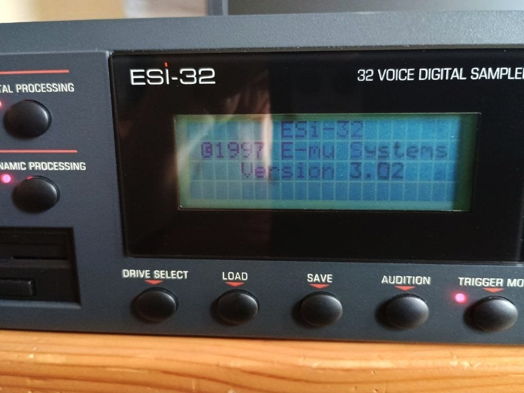 E-MU ESI-32 Sampler – Nieuwstaat (<2u) + BlueSCSI v2, Ophalen of Verzenden, Zo goed als nieuw