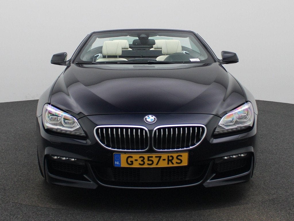 BMW 6-serie Cabrio 640i High Executive | Automaat | M-Pakket, 12 maanden, Achterwielaandrijving, Gebruikt, Leder