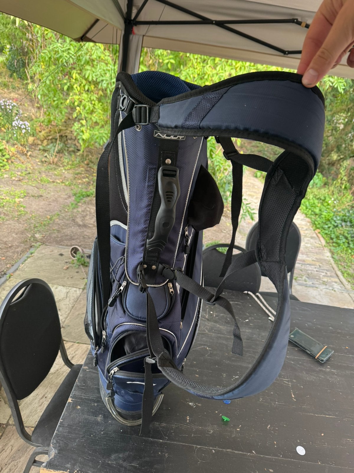 Golftas NJOY, Sport en Fitness, Ophalen of Verzenden, Zo goed als nieuw, Tas, Overige merken