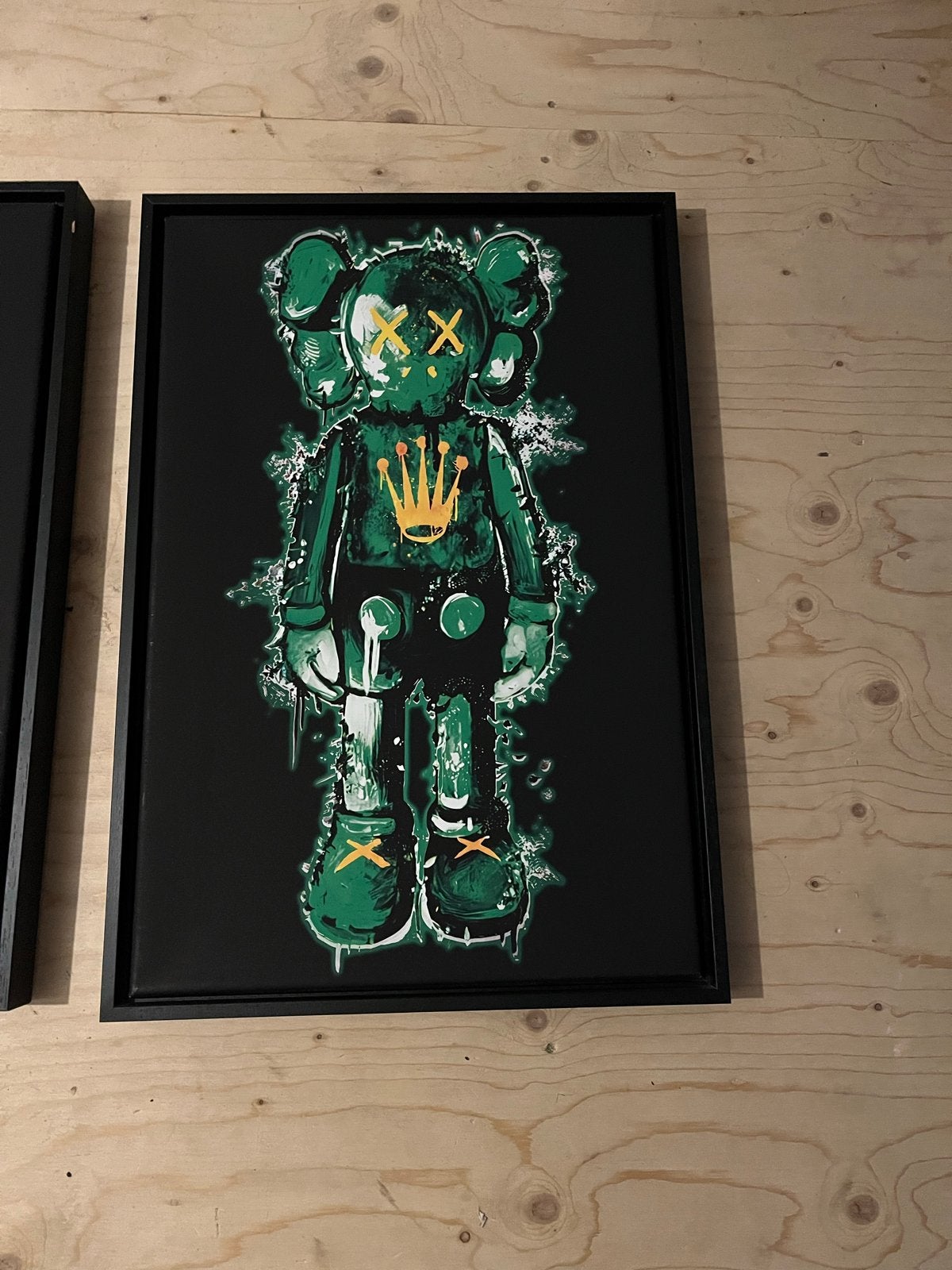 Set van 3 KAWS-stijl Pop Art Canvassen, Ophalen of Verzenden, Ingelijst, Print, Stripfiguren/cartoons